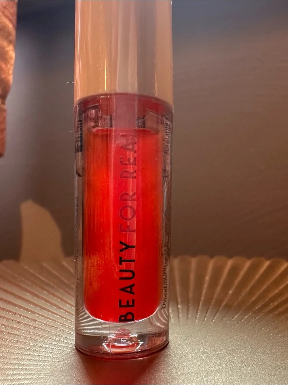 Beauty For Real Lip Revival Hi-Shine Hydrating Lip Oil, Strawberry Fields